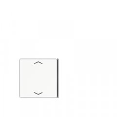 Taustiņs slēdzim 4-viet, 2+3, ar virzienrādītāju, F40, Serie A, balts