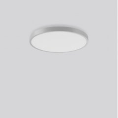 Gaismeklis TRIONA round, 61 W, 4800 lm, 827-865, silver, smart+free Ceiling and wall luminaires, D 681 H 88, Plastic (PMMA) prismatic