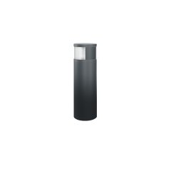 LED bollard light made from high-quality aluminium with lotus effect