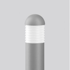 Apgaismes stabiņš MEGA GLASPOLLER, 18 W, 830 lm, 830, silver, smart+free Bollards, D 169 H 1200