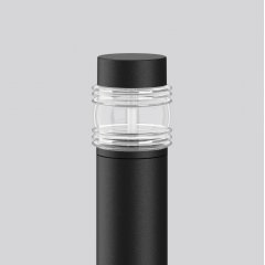 Apgaismes stabiņš MEGA GÜRTELLINSE, 18 W, 920 lm, 830, anthracite, DALI Bollards, D 179 H 1200, Transparent glass