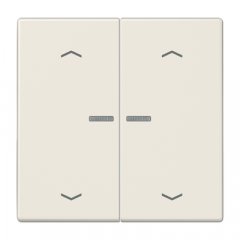 JUNG HOME taustiņš 2-viet, ar bultiņu simboliem<br />
, duroplasts, Serie LS, ziloņkaula