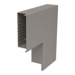 Plakanais stūris 400x230x100, PVC, akmens pelēks, 7030