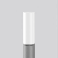 Apgaismes stabiņš MEGA TUBE, 18 W, 1800 lm, 840, silver, on/off Bollards, D 156 H 1800