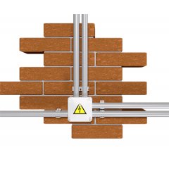 EVOEL pipe, SL-0H, OD 16mm, 3m, gaiši pelēka, N320, PP, bez paplašinājuma, EN 61386-21