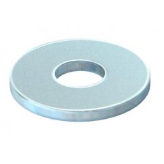 Paplaksne ar lielo ārejo diam. M6,Ø25mm, St, G