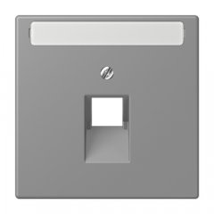 Virsma IAE/UAE-datu rozetei 1 x 8-polig, marķējams, termoplasts lakots, Serie LS, gris 31