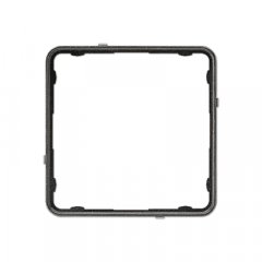 Dekoratīvs elements slēdzim ārējais, CD PLUS, melns metālika