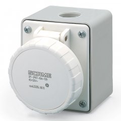 Kontaktligzda SOCKET OUTLET 2P IP67 16A 12h 40-50V AC