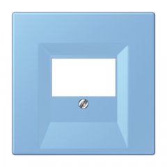 Vāks montāžas kārbai, termoplasts lakots, Serie LS, bleu céruléen 59