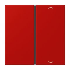 Taustiņs slēdzim 1-viet, ar virzienrādītāju, F40, Serie LS, rouge vermillon 31