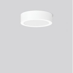 TOLEDO FLAT+ round, 18 W, 2000 lm, 827-865, white, DALI Surface mounted downlights, D 270 H 70, 90°