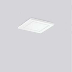 Gaismeklis HEMIS square, 10 / 16 W, 1450 / 2300 lm, 840, white, on/off Ceiling luminaires, L 300 B 300 H 33, Plastic (PMMA) clear