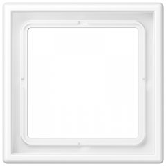 Rāmītis 1-vietīgs, vertikālā un horizontālā montāža, LS 990, sniegbalts matēts