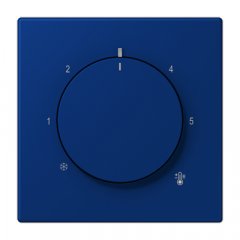 Centrālplate termostatam, termoplasts lakots, Serie LS, bleu outremer foncé