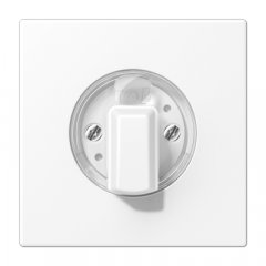 Virsma ar grozāmu slēdzi, Serie LS, sniegbalts matēts