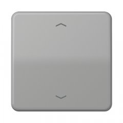 Taustiņs KNX slēdzim, ar virzienrādītāju 1-viet, duroplasts, Serie CD, grau