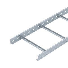 Kabeļu trepe perforēta, ar VS spraišļiem 60x400x3000, St, FT