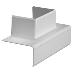 T veida adapters 100 un 165 ar WDK40060 120x62x56, PC/ABS, gaiši pelēks, 7035