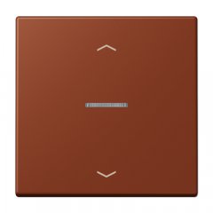 JUNG HOME taustiņš 1-viet, ar bultiņu simboliem<br />
, Serie LS, terre sienne brûlée 59