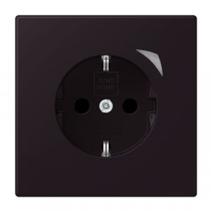 Kontaktligzda JUNG HOME SCHUKO, 16 A 250 V ~, Energy, skrūvju spailes, ar indikātoru un bērnu drošību, termoplasts