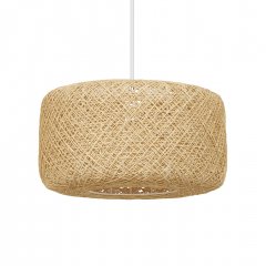 Decor Paper Bale Pendant 1XE27 Beige