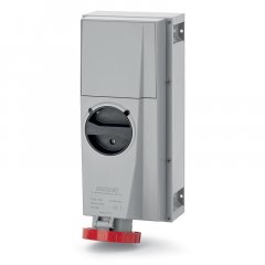 Kontaktligzda ar atdalītāju INTERLOCK.SOCKET 125A 2P+E 6h 200-250V 50Hz 60Hz