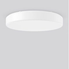 Gaismeklis FLAT POLYMERO KREIS XXL, 100 W, 9600 lm, 830, white, DALI Ceiling and wall luminaires, D 1040 H 150, Plastic (PMMA) opal