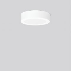 TOLEDO FLAT round, 17 W, 1800 lm, 840, white, DALI Surface mounted downlights, D 257 H 63, 110°