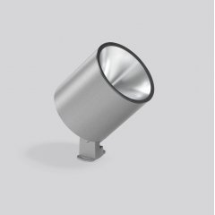 ANDHO midi, 39 W, 4850 lm, 830, silver, DALI Spotlights, L 261 B 154 H 216, 17°