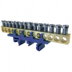 Spaile DIN neitrāles 14x16 zila neizolēta