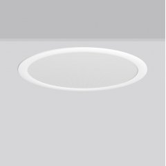 TOLEDO FLAT round, 30 W, 3450 lm, 830, white, on/off Recessed downlights, D 495 H 6 HEL 31-51, 88°