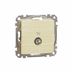 TV ligzda, Sedna Design & Elements, caurejoša, 7dB, PRO, bērzs