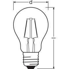 Spuldze Vintage 1906® LED CLASSIC A 22 2.5 W/2400 K GOLD E27