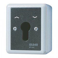 Žalūzijslēdzis Schlüsselschalter, Jalousie-Wendeschalter, 2-pol. (2 Antriebe), 10 AX 250 V ~, IP 44, WG 800