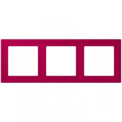 Rāmītis 3-vietīgs, LS ZERO, rouge rubia