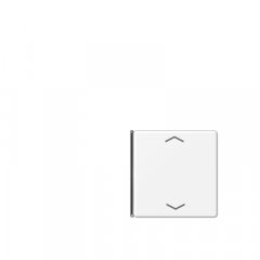 Taustiņs slēdzim 4-viet, 1+4, ar virzienrādītāju, F40, Serie A, sniegbalts matēts