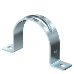 Stiprināšanas skava divpusīga 50mm, St, G