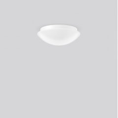 Gaismeklis FLAT POLYMERO IP44, 12 W, 1250 lm, 830, white, Phase-cut Ceiling and wall luminaires, D 305 H 115, Plastic (PMMA) opal