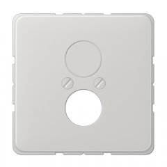 Virsma ar 2 vietām 18,5 mm Ø, duroplast, Serie CD, gaiši pelēks