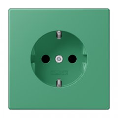 Kontaktligzda SCHUKO, 16 A 250 V ~, skrūvju spailes, Serie LS, vert 59