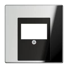 Vāks montāžas kārbai, Metall verchromt, Serie LS, glanzchrom