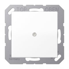 Nosedzošais vāks, termoplasts lakots, Serie A, sniegbalts matēts