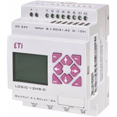 Programmējams kontrolieris  24VDC, 8/4  in/out LOGIC-12HR-D