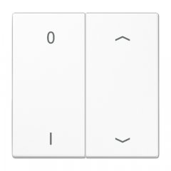 EnOcean slēdzis-raidītājs kanālu skaits 4, simboli 0 I un bultiņa, Serie LS, balts