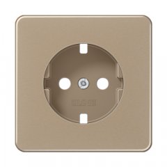 Virsma kontaktligzdai, Aluminium eloxiert, Serie CD, gold-bronze