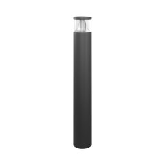 LED bollard light made from high-quality aluminium with lotus effect
