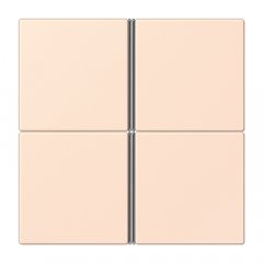 Taustiņs 4-viet, F40, Serie LS, orange pâle