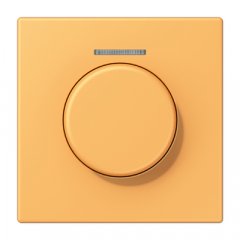 Centrālplate ar indikācijas logu KNX rotējošajam sensoram, Serie LS, ocre jaune clair