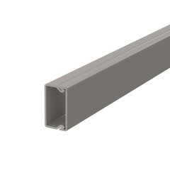 Kabeļu kanāls ar perforēto pamatni 15x30x2000, PVC, akmens pelēks, 7030